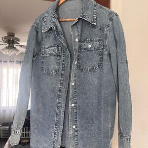 Denim Button Up